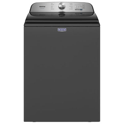 Open Box - Maytag Pet Pro 5.4 Cu. Ft. Top Load Washer (MVW6500MBK) - Black Shadow - Perfect Condition
