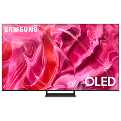 "Open Box - Samsung 65"" 4K UHD HDR OLED Dolby Atmos Tizen Smart TV (QN65S92CAFXZC) - 2023 - Titan Black - Great for Movies & Gaming"