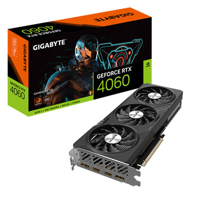 Image of GIGABYTE GeForce RTX 4060 Gaming OC 8G GDDR6 Video Card