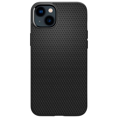 Spigen AirGrip Fitted Soft Shell Case for iPhone 15 - Matte Black