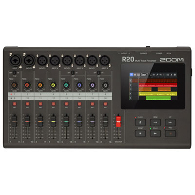 Zoom ZR20 Robust Multitrack Recorder - Black