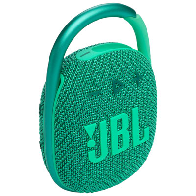 JBL Clip 4 Eco Waterproof Bluetooth Wireless Speaker - Green I have another more traditional tabletop JBL bluetooth speaker and was sceptical that this smaller, mobile style would be less effective - however I was totally wrong