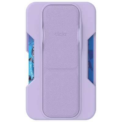 Image of CLCKR Wallet Cell Phone Grip & Stand with MagSafe - Lilac