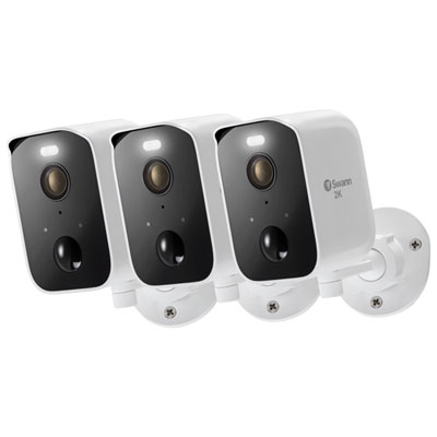 Swann CoreCam Pro Wire-Free Indoor/Outdoor 2K Quad HD Security Camera - 3-Pack - White [This review was collected as part of a promotion