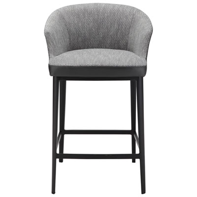 Image of Beckett Contemporary Counter Height Barstool - Grey