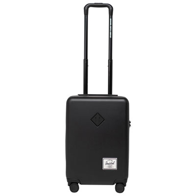 Herschel Supply Heritage 19.69" Hard Side Carry-On Luggage - Black