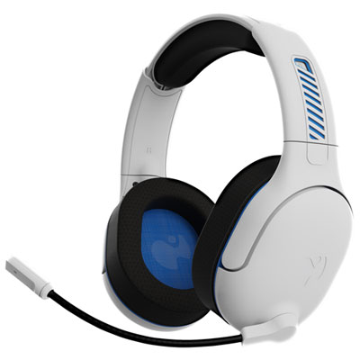 PDP Airlite Pro Wireless Gaming Headset For PS5/PS4 - Frost White Great PlayStation headset for gaming