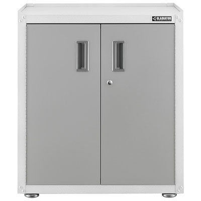 Gladiator Heavy-Duty Steel Modular Cabinet (GAGB28FVEW) - Grey Slate The amazing feature about it is that it locks and the doors are so attractive I love it and maybe looking