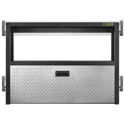 Gladiator Steel Cabinet (GAFS42KDJG) - Silver Tread The best thing that I had gotten for my garage!