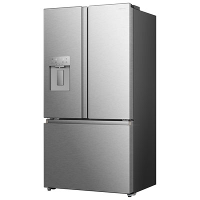 Hisense 36" 22.4 Cu. Ft. French Door Refrigerator w/ Water & Ice Dispenser (RF225C3CSEI) -Stainless Steel Great fridge