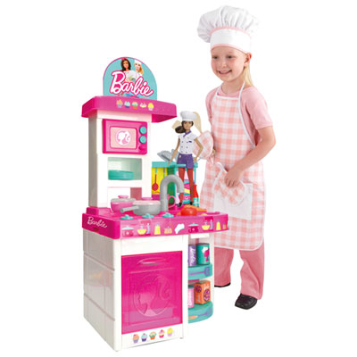 Toy Shock Barbie Kitchen Set with Accessories Best Buy Canada