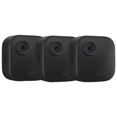 Blink Outdoor 4 Wire-Free 1080p Full HD IP Security Camera System - 3 Pack - Black Though this camera has almost everything you want, it is not the best product designed for it to last you forever