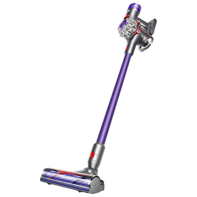 Image of Dyson V8 Origin Plus Cordless Stick Vacuum - Silver/Purple