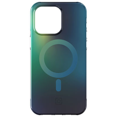 Image of Incipio Forme Fitted Hard Shell Case with MagSafe for iPhone 15 Pro Max - Blue/Green Ombre