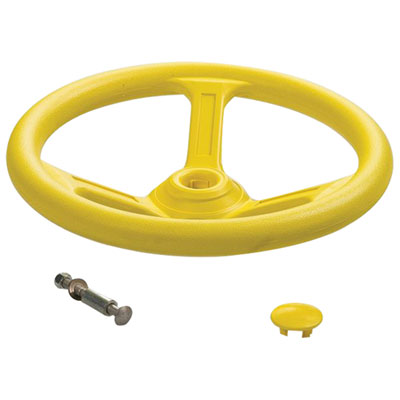 Image of Creative Cedar Designs Steering Wheel (BP 008-Y) - Yellow