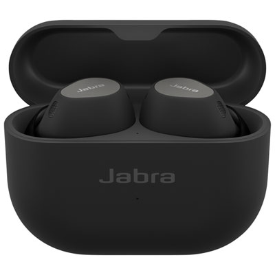 Image of Jabra Elite 10 Active In-Ear Noise Cancelling True Wireless Earbuds - Titanium Black - Only at Best Buy
