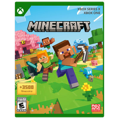 Minecraft with 3500 Minecoins (XBOX Series X / XBOX One)
