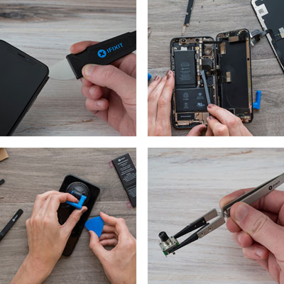 iFixit Outil pour Ouvrir, Jeu de 5 Outils en Plastique Souple, ouvre Les  Coques et boîtiers d'appareils électroniques sans Les rayer : :  Bricolage