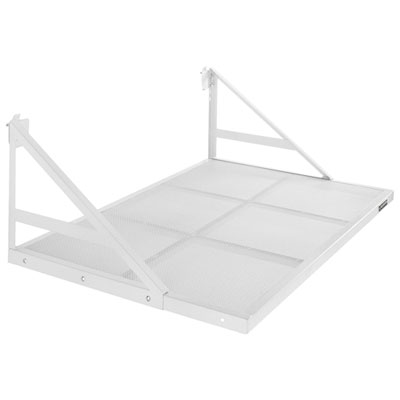 Support De Tablette Double De Gladiator (Gagl30Wsjw) - Blanc Martelé