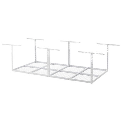 Gladiator Heavy-Duty Steel Rack Storage (GALS48M4JW) - Hammered White Replaced my wooden rack that had seen its best days 