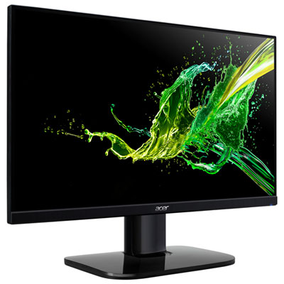 Image of Acer 23.8   FHD 100Hz 1ms IPS LED FreeSync Gaming Monitor (KA242Y EBI) - Black