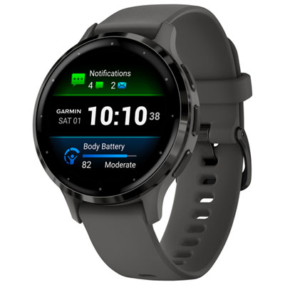Garmin Venu 3S 41mm Bluetooth Smartwatch - Pebble Grey I love this one the best