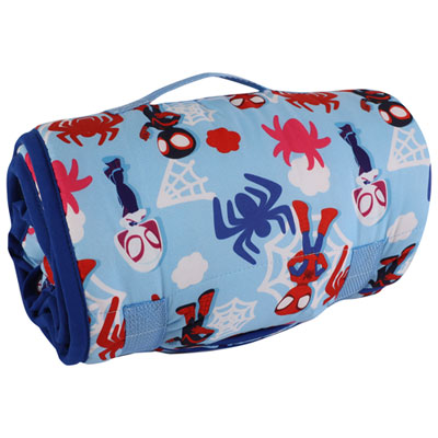 Image of Marvel Spidey & Friends Polyester Nap Mat with Pillow & Blanket - Multi