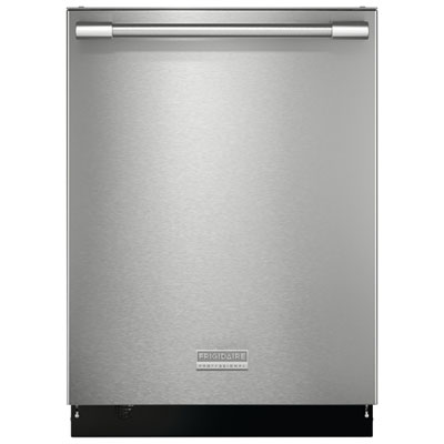 Frigidaire Pro 24" 47dB Built-In Dishwasher with Stainless Steel Tub & Third Rack (PDSH4816AF) - Stainless Steel Frigidaire Professional Dishwasher