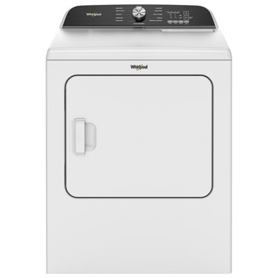 Whirlpool 7.0 Cu. Ft. Electric Dryer (YWED6150PW) - White Je suis très satisfaite et contente de ces produits whirlpool