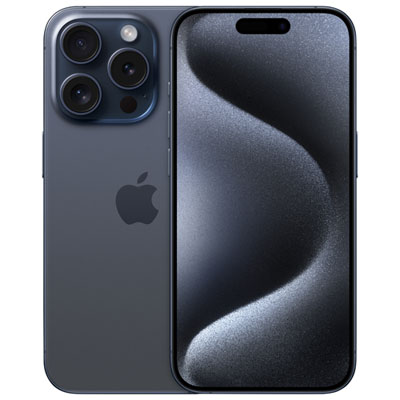 Image of Apple iPhone 15 Pro 256GB - Blue Titanium - Unlocked