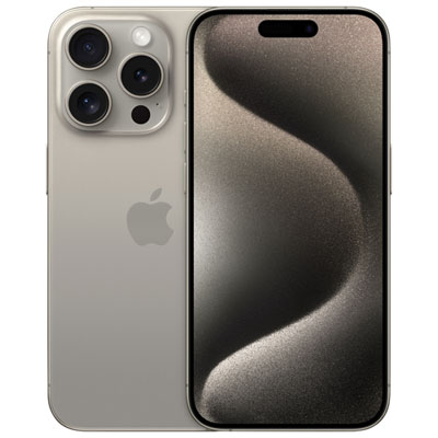 Image of Apple iPhone 15 Pro 128GB - Natural Titanium - Unlocked