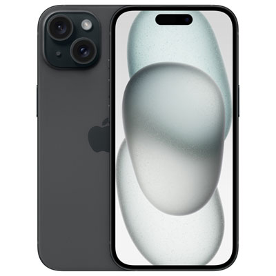 Virgin Plus Apple iPhone 15 128GB - Black - Monthly Financing