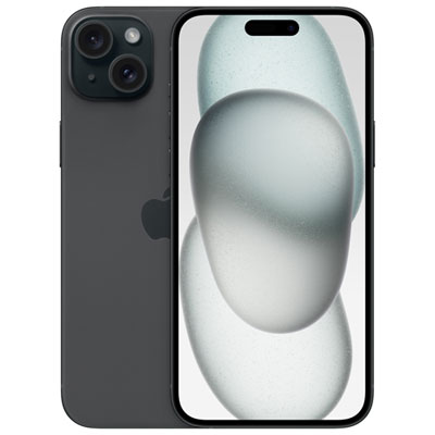 Iphone 15 Plus De 128 Go D'apple Avec Virgin Plus - Noir - Financement Mensuel