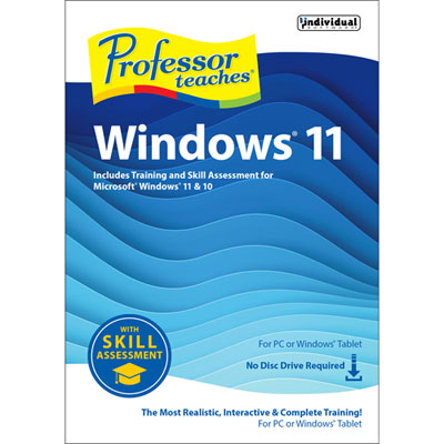 Image of Professor Teaches Windows 11 with Skill Assessment (PC) - Digital Download