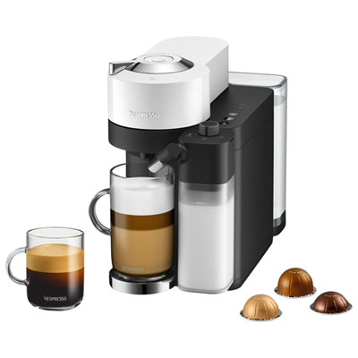 Image of Nespresso Vertuo Lattissima Espresso Machine by De'Longhi with Milk Frother - White/Black