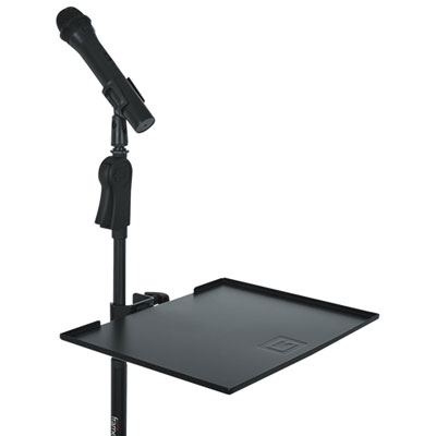 Gator 11” x 15” Frameworks Microphone Stand Clamp-On Utility Shelf (GFW-SHELF1115)