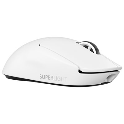 Logitech G PRO X Superlight 2 44000 DPI 8K Polling Wireless HERO 2 Sensor 60g Pro-Grade Mouse - White