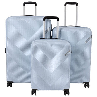 Image of American Tourister Exoline 3-Piece Hard Side Expandable Luggage Set - Cloudy Blue