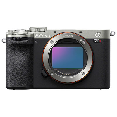 Sony Alpha 7CR Full-Frame Mirrorless Camera (Body Only) - Silver/Black Perfect travel camera