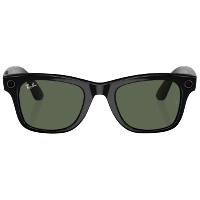 Ray-Ban | Meta Wayfarer Smart Glasses with AI, Photo, Video, Audio & Messaging - Shiny Black/G-15 Green Also, there should be a $75 gift card with the purchase, but I have yet to receive it after two weeks