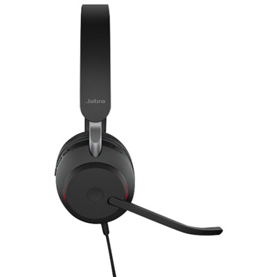 Jabra Evolve2 40 SE ブラック Jabra Evolve2 40 SE Headset - Black | Best Buy Canada