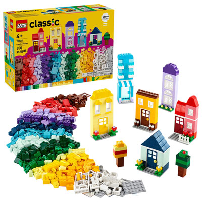 Image of LEGO Classic: Creative Houses - 850 Pieces (11035)