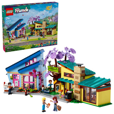 Image of LEGO Friends: Olly and Paisley's Family Houses - 1126 Pieces (42620)