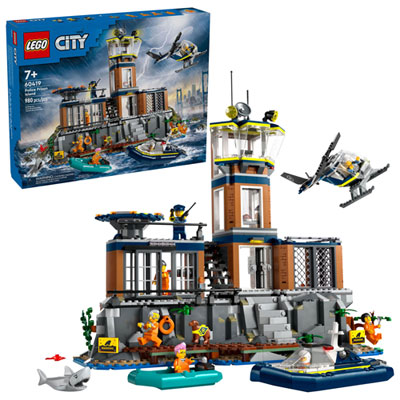 Image of LEGO City Police Prison Island - 980 Pieces (60419)