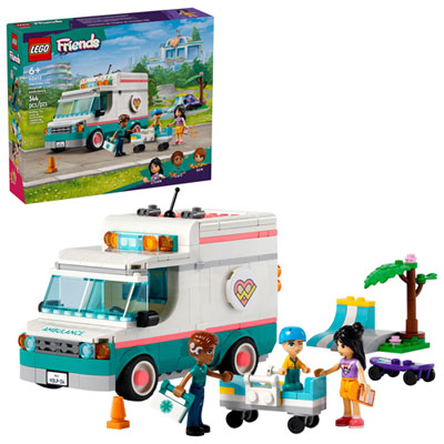 Image of LEGO Friends Heartlake City Hospital Ambulance - 344 Pieces (42613)