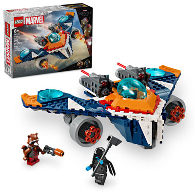 Image of LEGO Marvel Guardians of the Galaxy: Rocket’s Warbird vs. Ronan - 290 Pieces (76278)