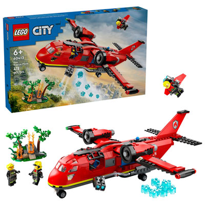 Image of LEGO City: Fire Rescue Plane - 478 Pieces (60413)