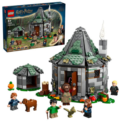 LEGO Harry Potter: Hagrid's Hut An Unexpected Visit Playset - 896 Pieces (76428)