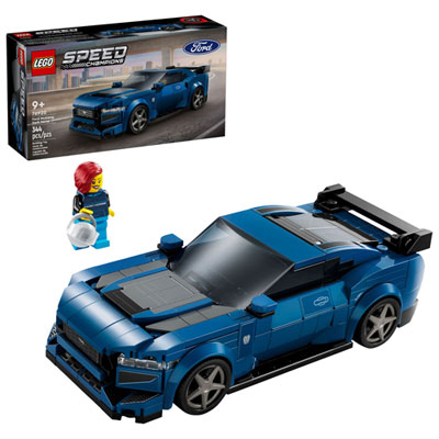 Image of LEGO Speed Champions: Ford Mustang Dark Horse Sports Car - 344 Pieces (76920)