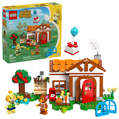 Image of LEGO Animal Crossing: Isabelle's House Visit - 389 Pieces (77049)